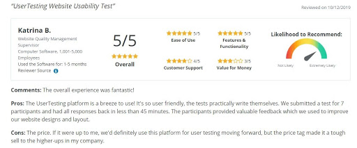 UserTesting review - Everything you need to know