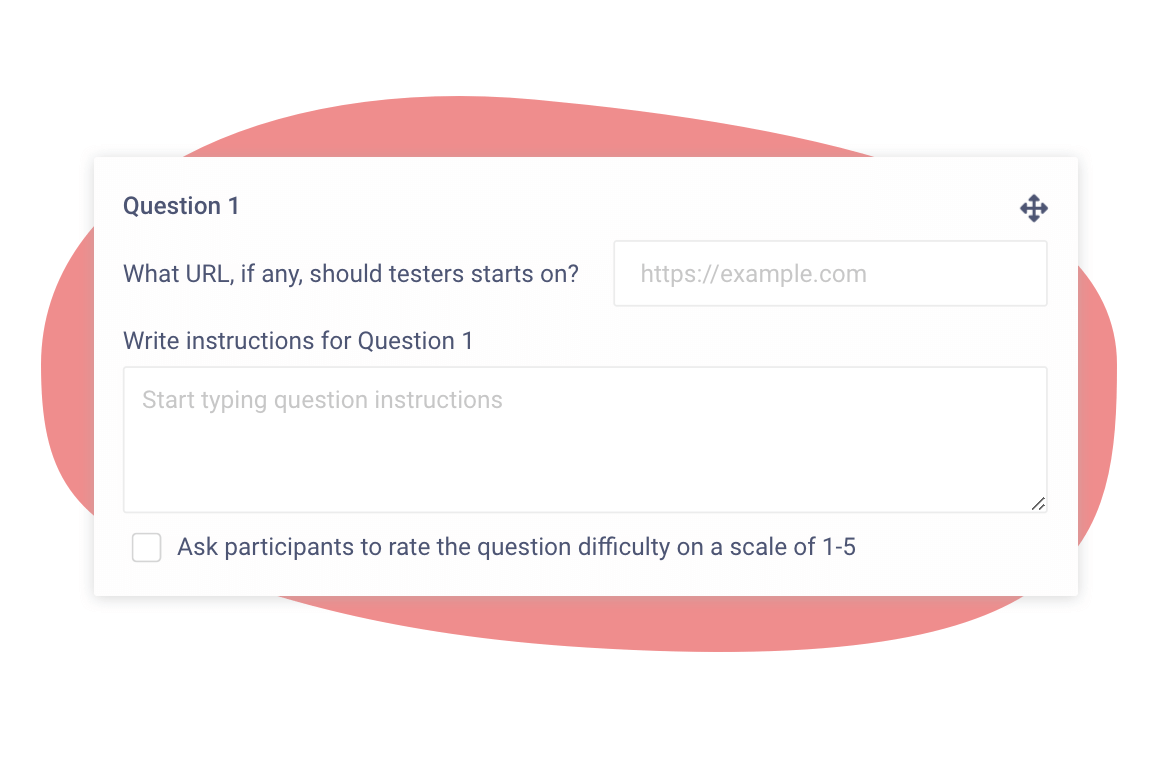 Rearrange questions, edit questions and transcripts