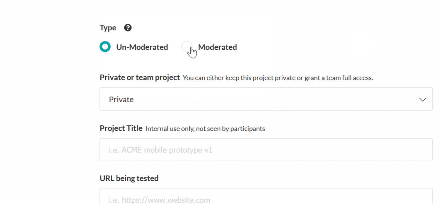 Loop11 run usability tests user interface