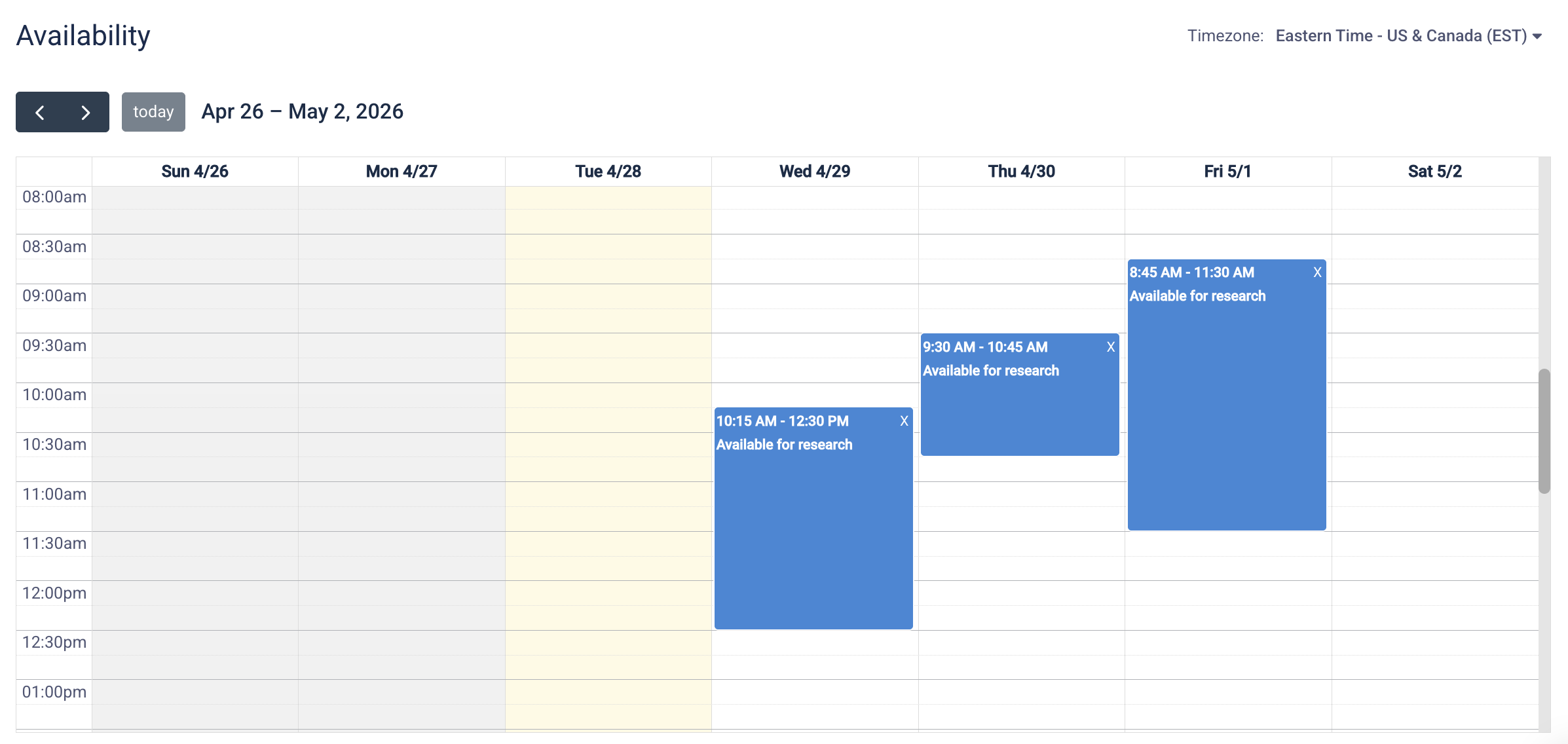 Scheduler in PlaybookUX